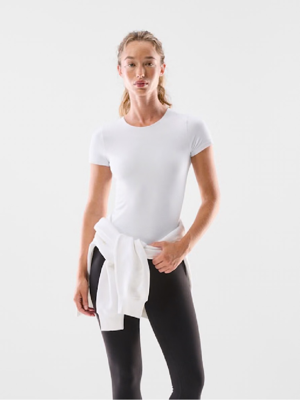 NWT Aritzia Golden essential white tee | size large - Picture 6 of 7